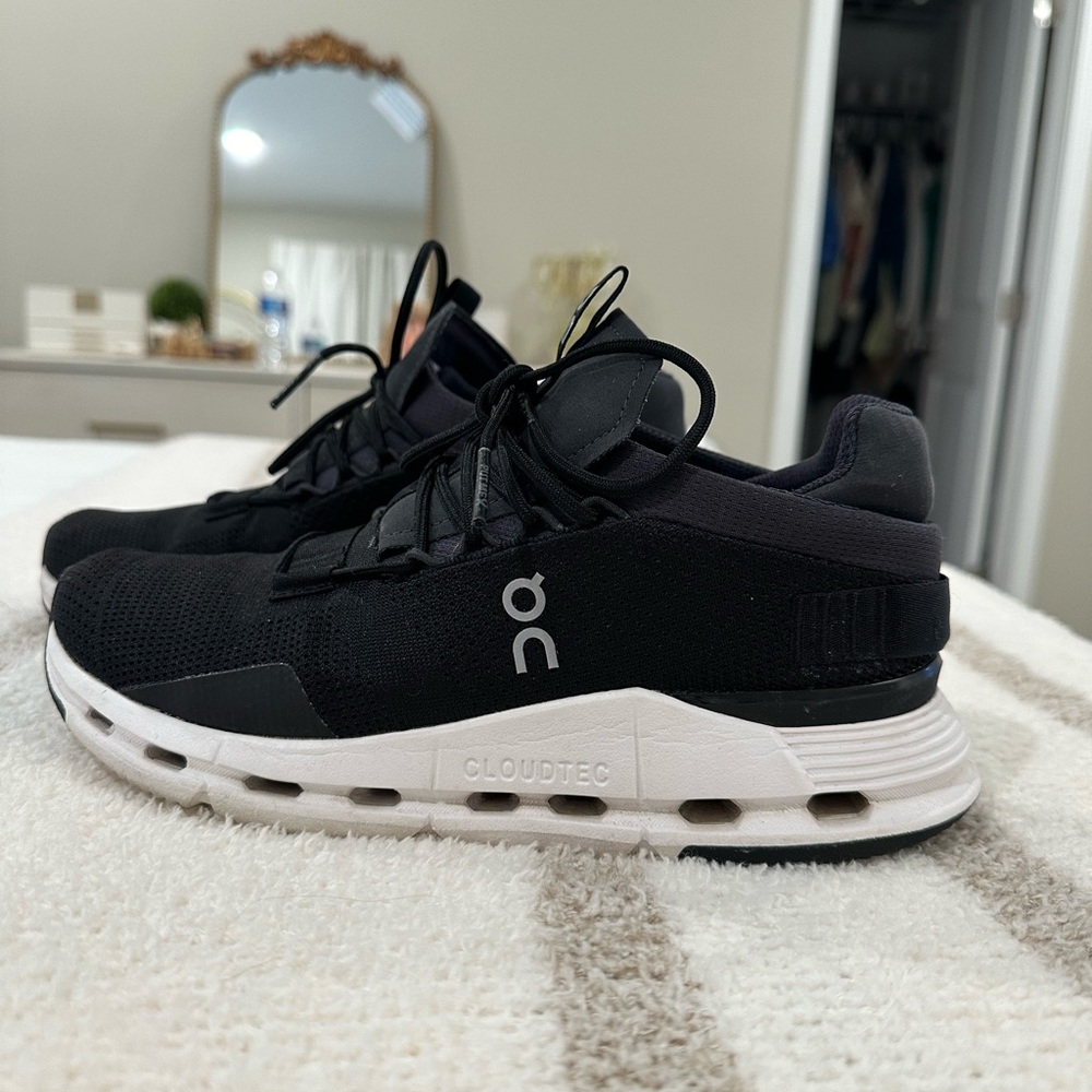 black On clouds